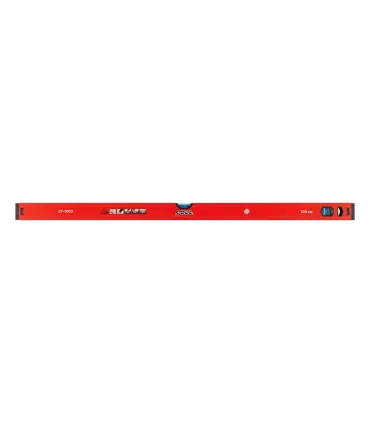 Vodováha stavebná hliníková MASTERTOOL PROFI 100 cm 2 libely 0,5 mm/m 0,03° výklenok pre montáž na potrubia 37-1003
