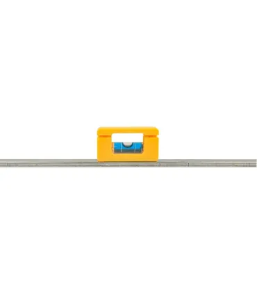 Vodováha s magnetom MASTERTOOL TORPEDO 230 mm, odnímateľná libely, presnosť 0,5 mm/m 30-0895