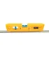 Vodováha s magnetom MASTERTOOL TORPEDO 230 mm, odnímateľná libely, presnosť 0,5 mm/m 30-0895
