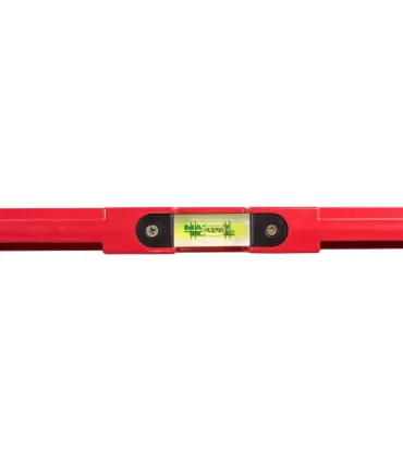 Vodováha liatinová MASTERTOOL 60 cm so zrkadlom 2 libely 0,5 mm/m 0,03° 33-0602