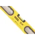 Vodováha hliníková MASTERTOOL PROFI stavebná 60 cm 3 libely 0,5 mm/m 0,03° gumový úchyty 36-0603