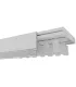 Garniža stropná koľajnička OM Extra trojradová
