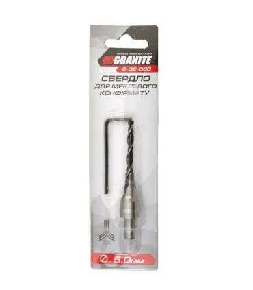Vrták pre konfirmat GRANITE 5 mm 2-32-050