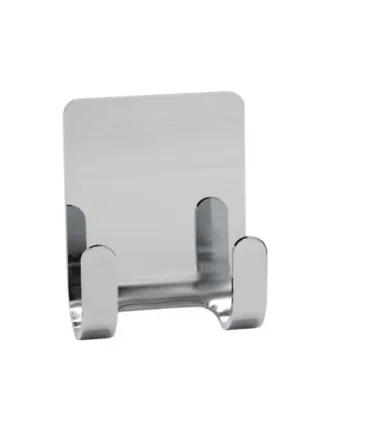 Jednoduchý samolepiaci vešiak Inox matt, Base 220, 61601-21