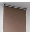 Voľne visiaca roleta Termo BLACKOUT (termoizolačna) na stenu, strop Hnedá