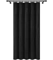 Velúrový záves na riasiacej páske Primo Negro