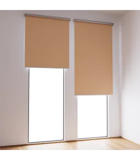 Voľne visiaca roleta Termo BLACKOUT (termoizolačna) na stenu, strop Bež