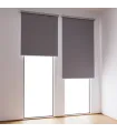 Termo BLACKOUT roleta na panoramatické okno Tmavosivá