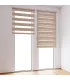 Roleta Deň a Noc na panoramatické okno Káva s mliekom