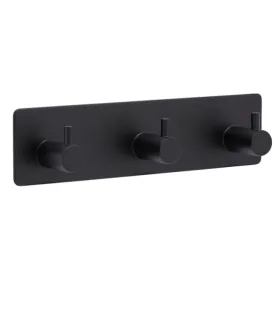 Trojitý samolepiaci vešiak Inox N011