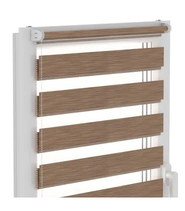Roleta Deň a Noc Delux Plus séria Royal Brown DN22