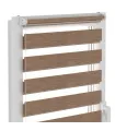 Roleta Deň a Noc Delux Plus séria Royal Brown DN22