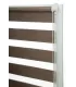 Roleta Deň a Noc Delux Plus séria Mocha Wood DN23
