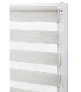 Roleta Deň a Noc Delux Plus séria Silver Linen DN24