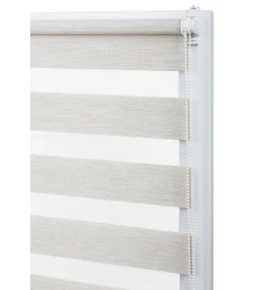 Roleta Deň a Noc Delux Plus séria Silver Linen DN24