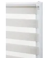 Roleta Deň a Noc Delux Plus séria Silver Linen DN24