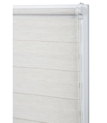 Roleta Deň a Noc Delux Plus séria Silver Linen DN24