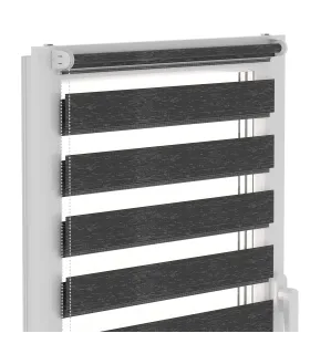 Roleta Deň a Noc Delux Plus séria Luxury Ebony DN32