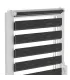 Roleta Deň a Noc Delux Plus séria Graphite Black DN33