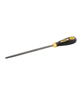 Pilník kovový MASTERTOOL 200 mm, okrúhly dvojzložková rukoväť 06-0203