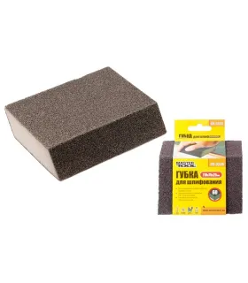 Špongia brúsna skosená MASTERTOOL RHOMBUS P60 110*75*25 mm 08-0506