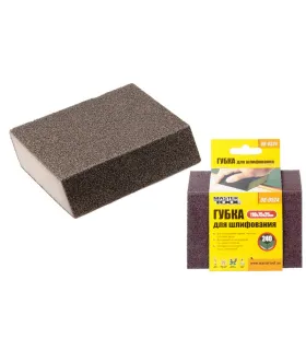 Hubka brúsna skosená MASTERTOOL RHOMBUS P240 110*75*25 mm 08-0524