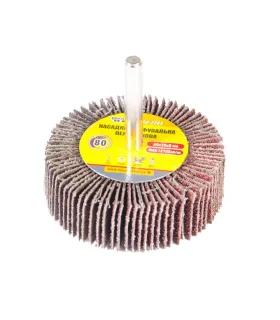 Valec lamelový brúsny MASTERTOOL 60*20 mm P80 s hriadeľom 6 mm 08-2268