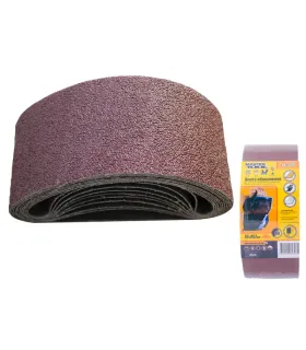 Pás brúsny MASTERTOOL 76*457 mm P80 10 ks 08-2308