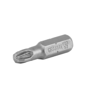 Bity skrutkovacie GRANITE 25 mm 1/4" S2 10 ks 10-93-251